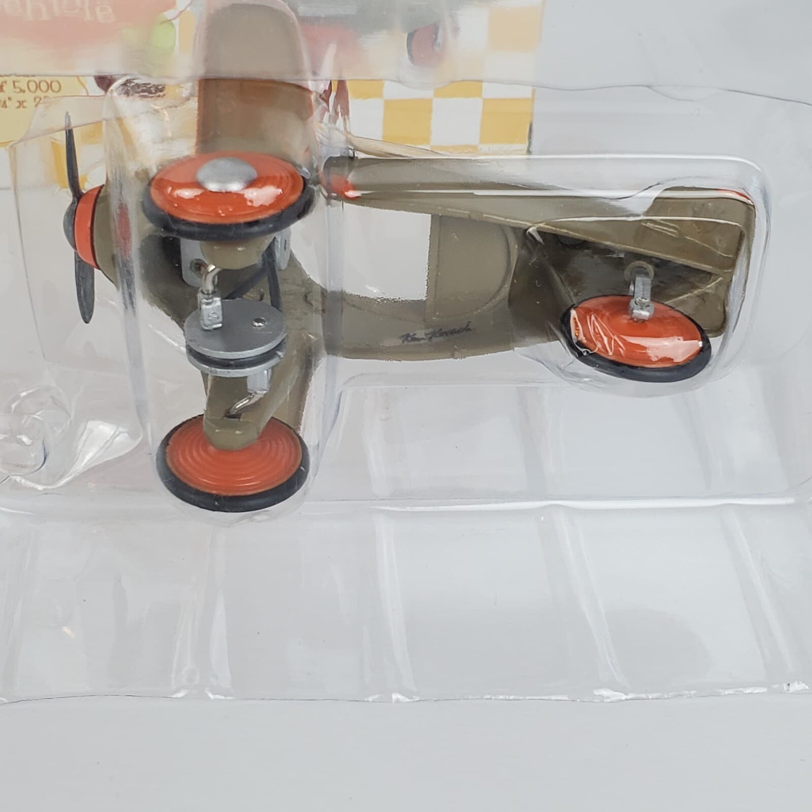 Vtg 1997 King K Spitfire Mini Pedal Vehicle Airplane 1st Series Die Cast Ltd - Thumbnail 3