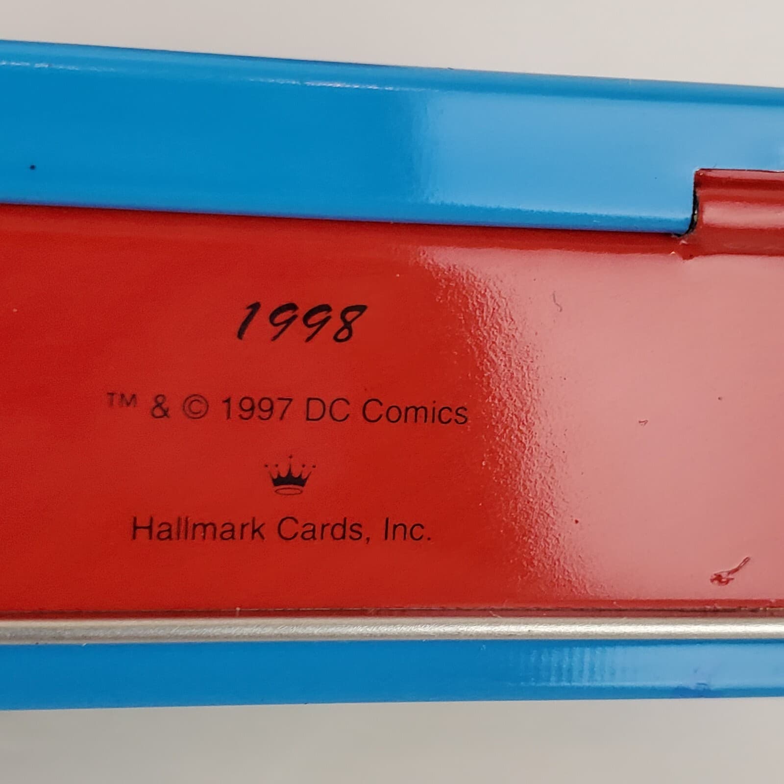 Hallmark Keepsake 1998 Superman Commemorative Edition Lunchbox Xmas Ornament - Thumbnail 4