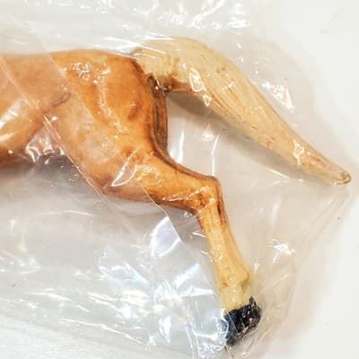 Vintage Midwest Of Cannon Falls Painted Leaping Jumping Horse Ornament NOS - Thumbnail 3