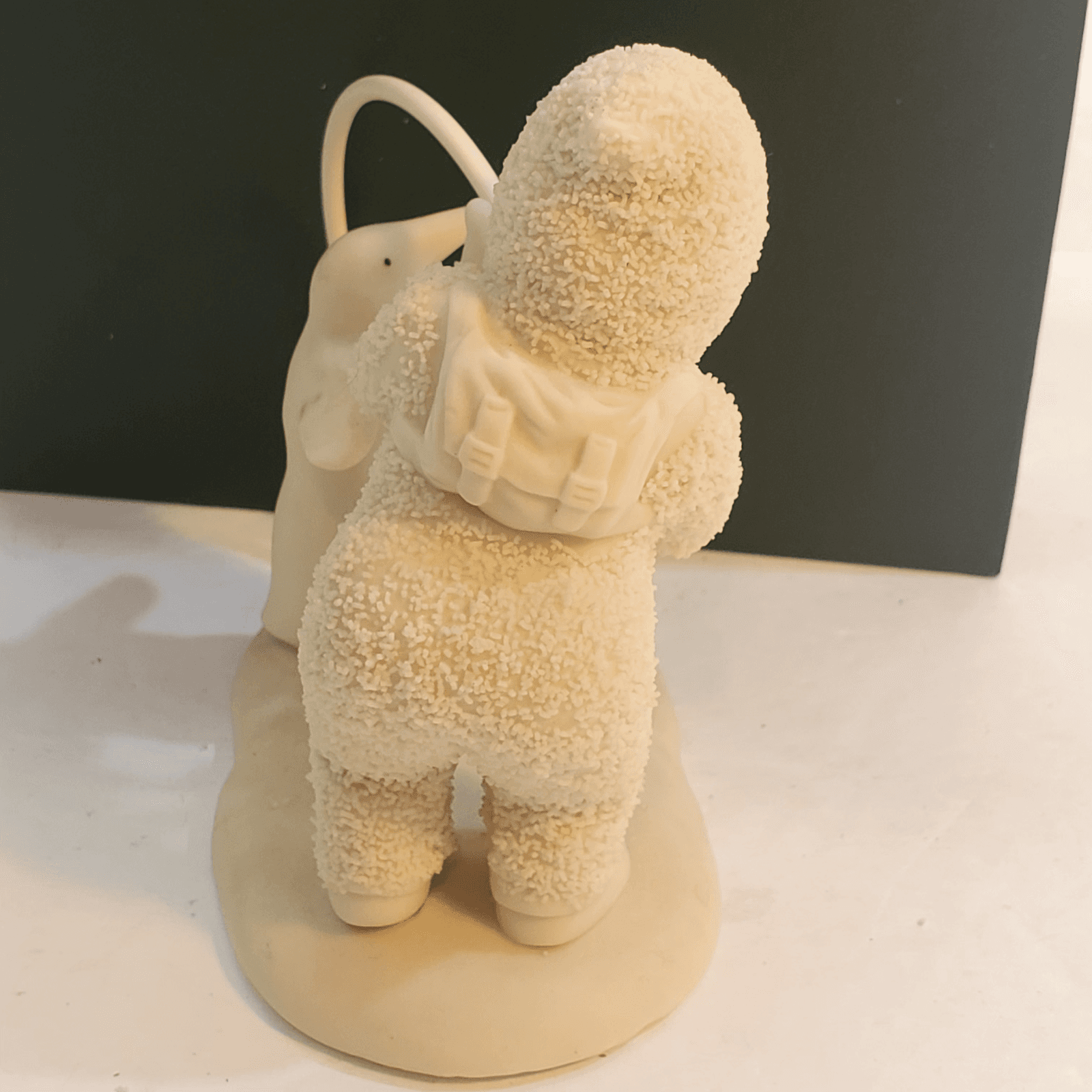Dept 56 Snowbabies Figurine I'll Teach You A Trick Hula Hoop Penguin Retired - Thumbnail 5