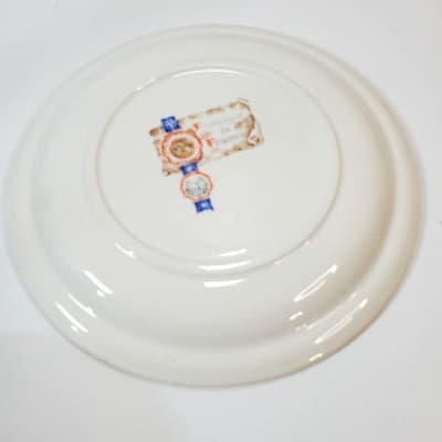 Vintage St. Amand Cheese Plate Fromages De France Societe Roquefort 7 inch - Thumbnail 4