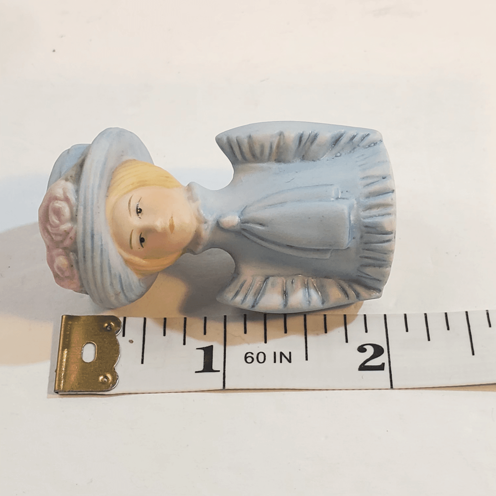 Vintage 1982 Avon American Ladies of Fashion Victorian Lady Thimble - Thumbnail 6