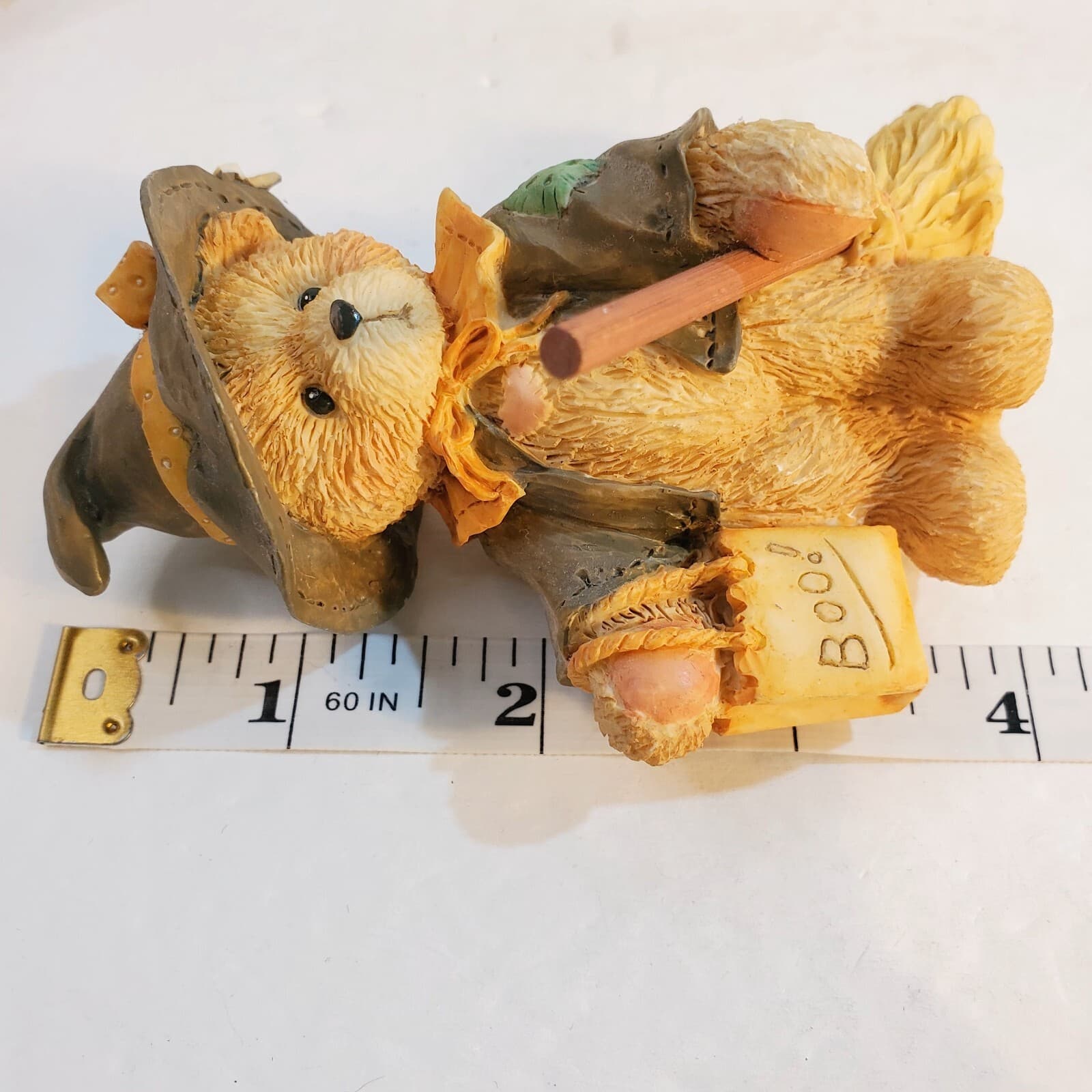 Vintage 1993 Cherished Teddies Gretel We Make Magic Me And You Figurine - Thumbnail 7