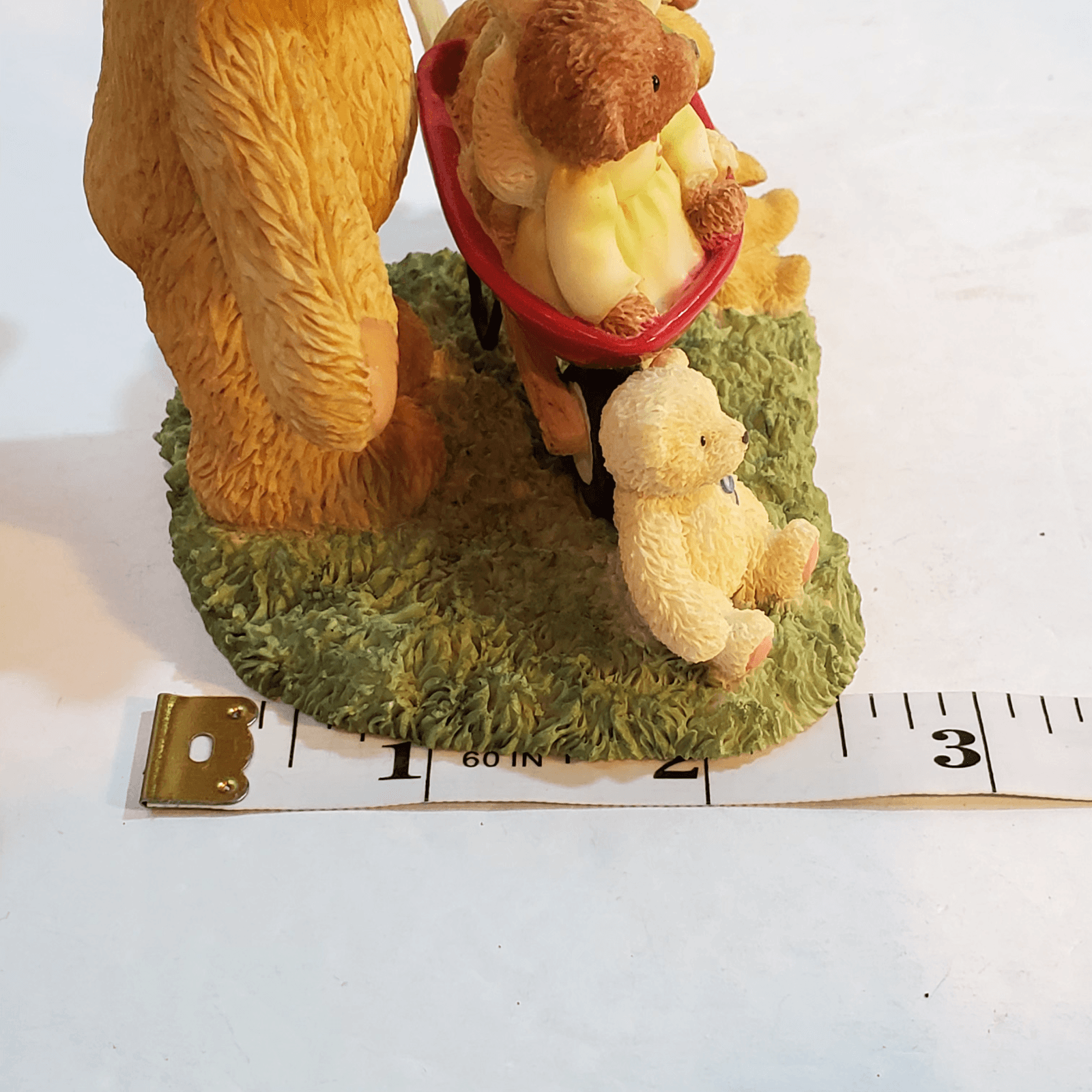 Vtg 2002 Cherished Teddies Ellie Friends Lift You Up Radio Flyer Wagon Figurine - Thumbnail 9