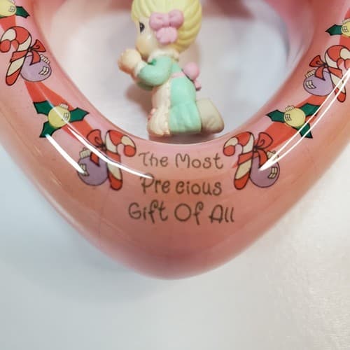 Enesco Precious Moments The Most Precious Gift Of All Christmas Ornament Praying - Thumbnail 2