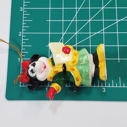 Vtg Walt Disney Production Japan Singing Minnie Mouse Christmas Ornament 3" Tall - Thumbnail 6