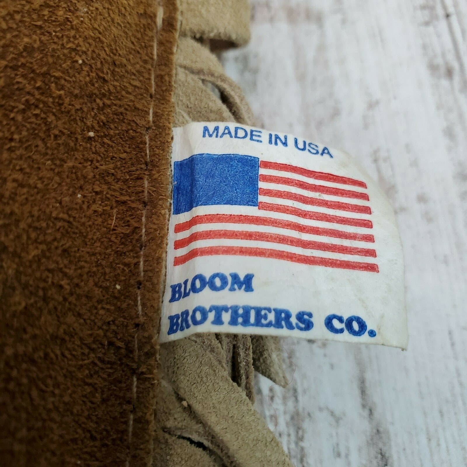 Vintage Bloom Brothers Leather Wisconsin Dells Whisky Water Flask L'il Buckaroo - Thumbnail 6