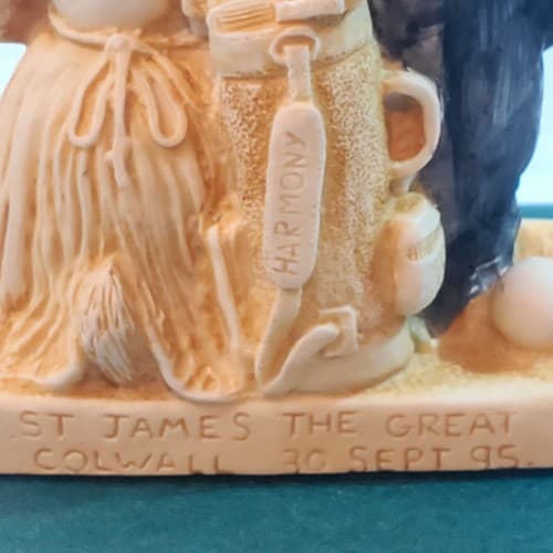 Harmony Kingdom Big Day St James The Great UK Made 1995 Figurine Colwall M71 BOX - Thumbnail 4