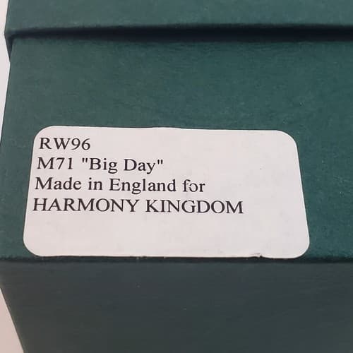 Harmony Kingdom Big Day St James The Great UK Made 1995 Figurine Colwall M71 BOX - Thumbnail 8