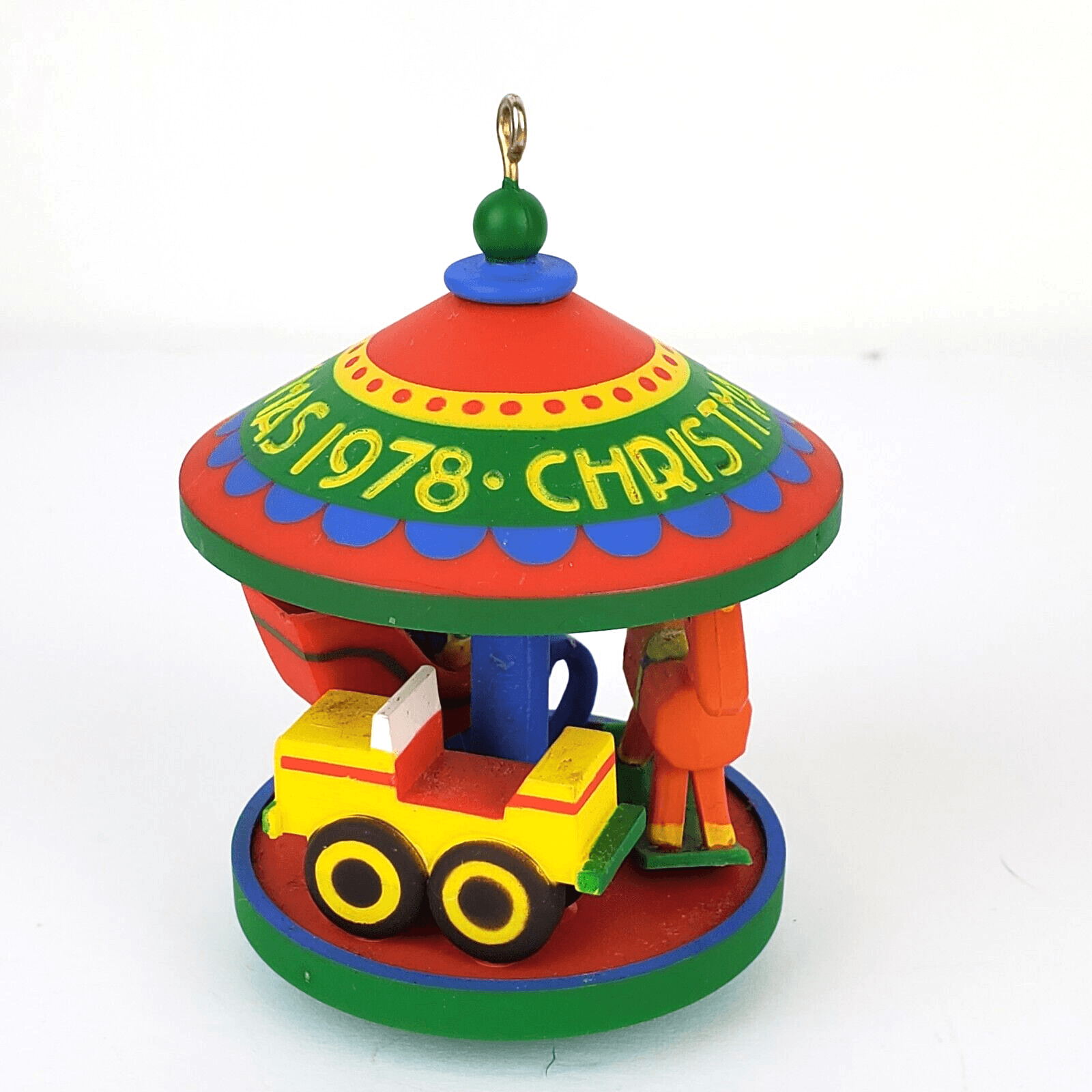 1978 Hallmark Cards Antique Toys Carousel #1 in the series Christmas Ornament