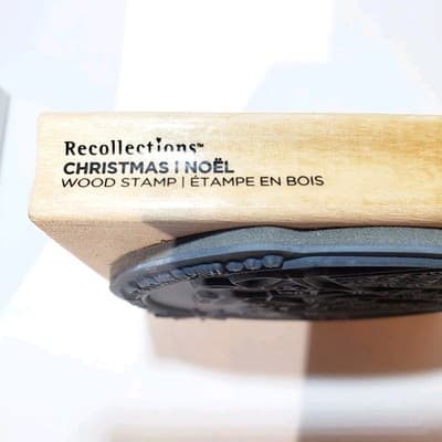 Recollections Christmas Noel Wood Rubber Stamp Wise Men Still Seek Him - Thumbnail 3