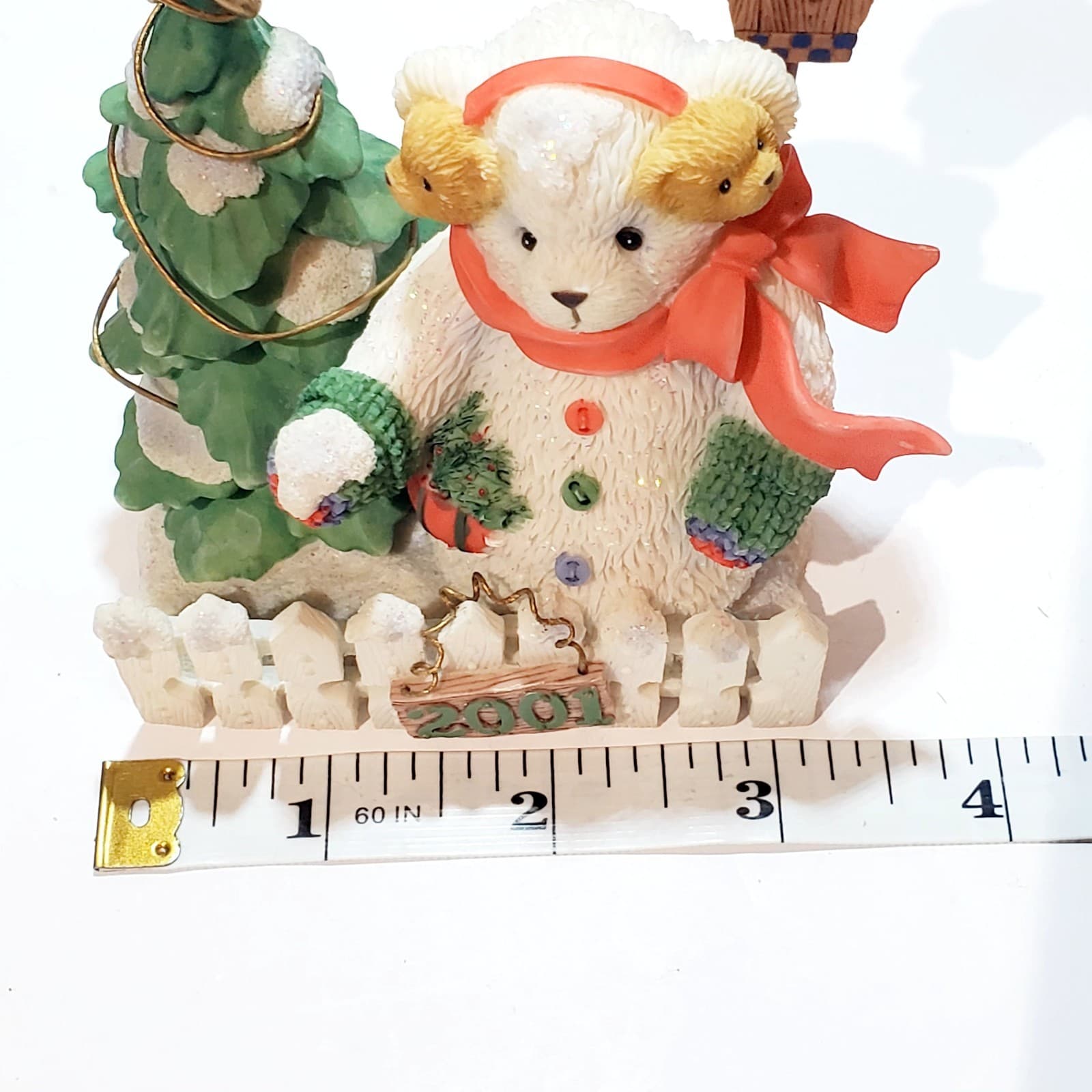 Vtg 2001 Cherished Teddies Erika Remember The Past Cherish Years Ahead Figurine - Thumbnail 7