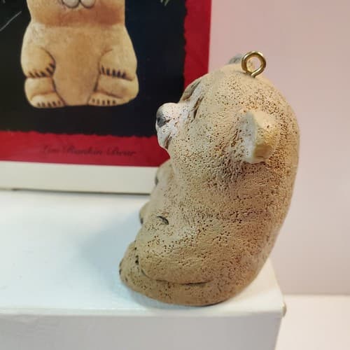 Vtg Hallmark Keepsake Christmas Ornament Lou Rankin Bear 1995 Collectable Gift - Thumbnail 5