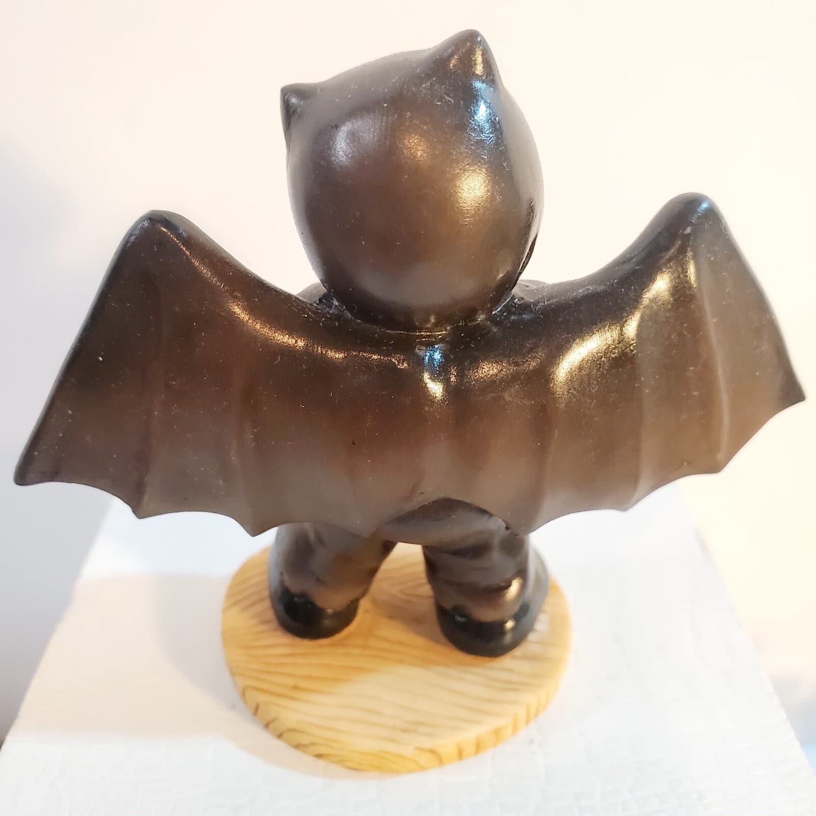 Vintage Cherished Teddies BARRY 1997 I'm Batty Over You Figurine Halloween - Thumbnail 3