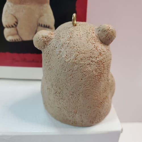 Vtg Hallmark Keepsake Christmas Ornament Lou Rankin Bear 1995 Collectable Gift - Thumbnail 4