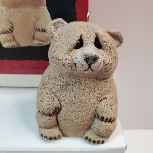 Vtg Hallmark Keepsake Christmas Ornament Lou Rankin Bear 1995 Collectable Gift - Thumbnail 2
