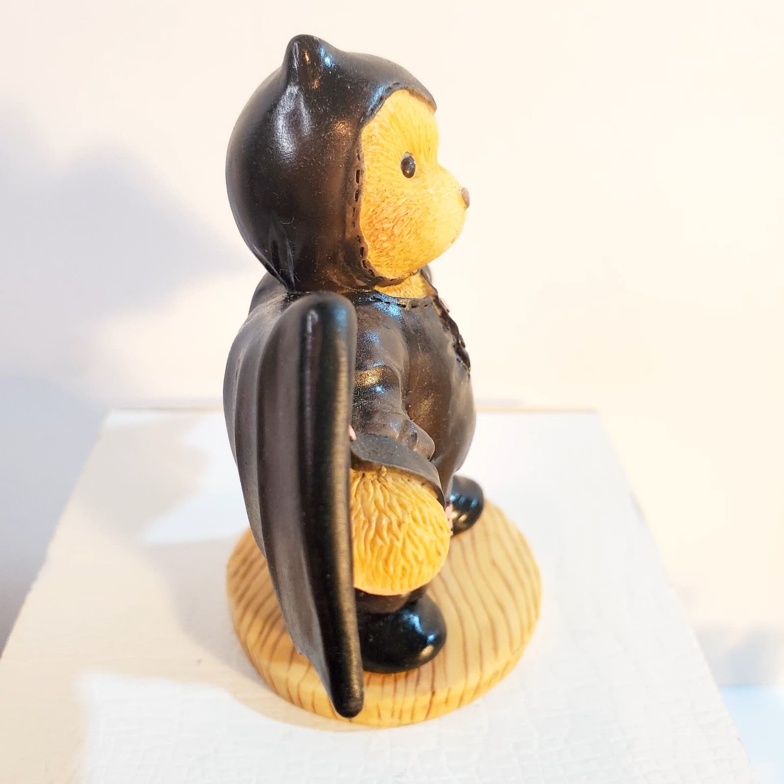 Vintage Cherished Teddies BARRY 1997 I'm Batty Over You Figurine Halloween - Thumbnail 2