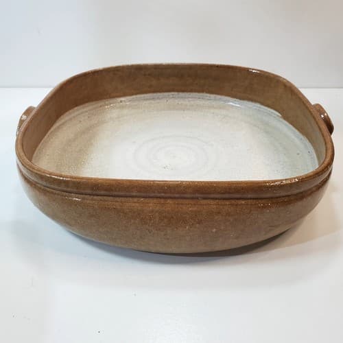 Studio Devica Pottery Large Square Baking Dish Gres de Viana Devica Portugal - Thumbnail 2
