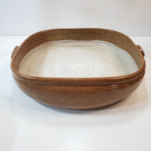 Studio Devica Pottery Large Square Baking Dish Gres de Viana Devica Portugal - Thumbnail 5