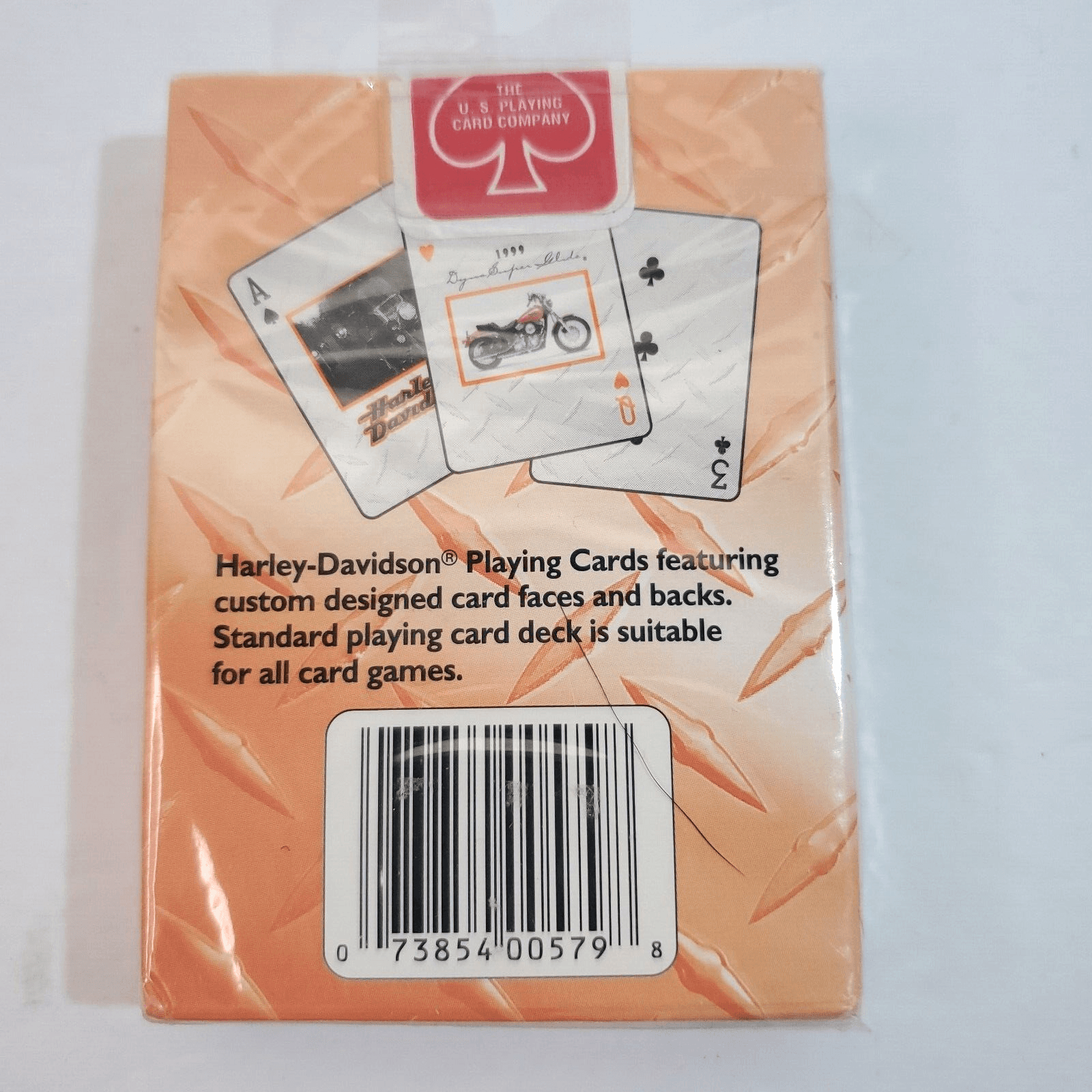 Vintage 1999 Harley Davidson Motorcycle Playing Cards New Sealed - Thumbnail 2