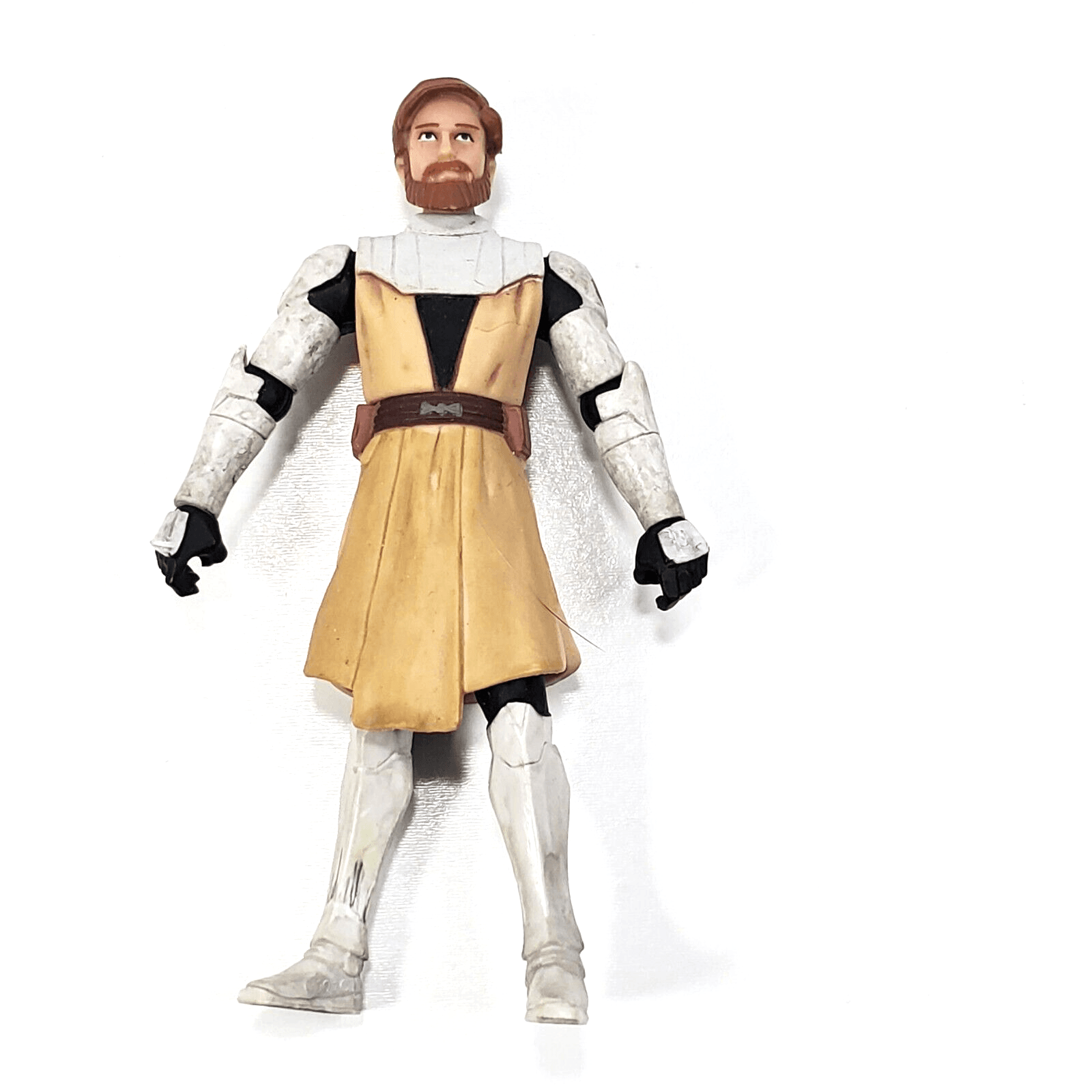 Star Wars 3.75” OBI-WAN KENOBI Loose (2008) LFL Clone Wars Action Figure