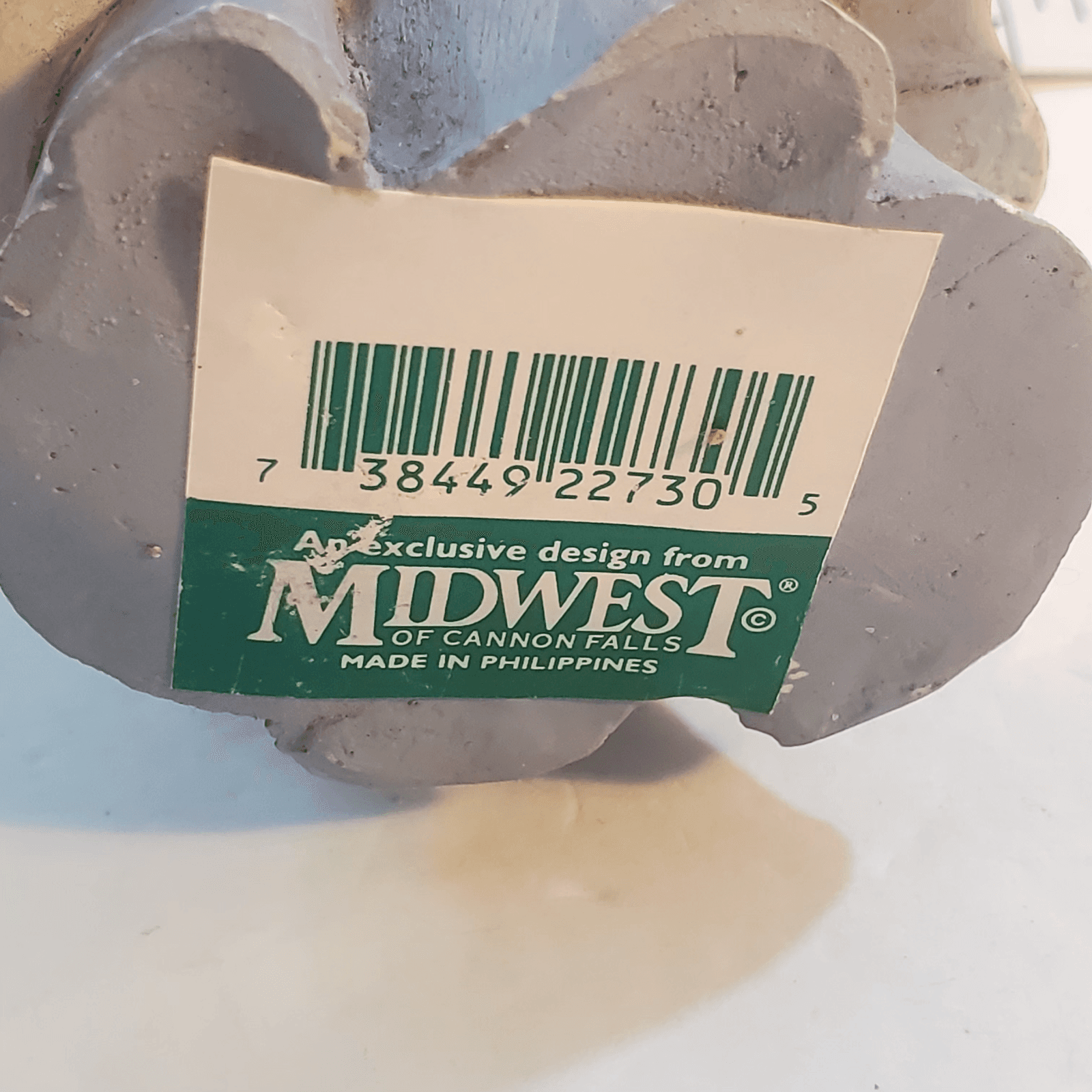 Vtg Midwest Of Cannon Falls 10.5 in Paper Mache Madonna w/Baby Figurine Figure - Thumbnail 10
