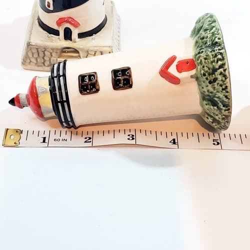Sakura Nantucket Shoreline Lighthouse Salt & Pepper Shakers Nautical Coastal - Thumbnail 7
