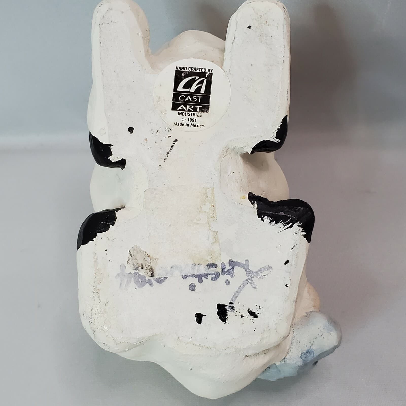 Cast Art Kristin Dreamsicles Black & White Cow Holstein Figure - Thumbnail 4