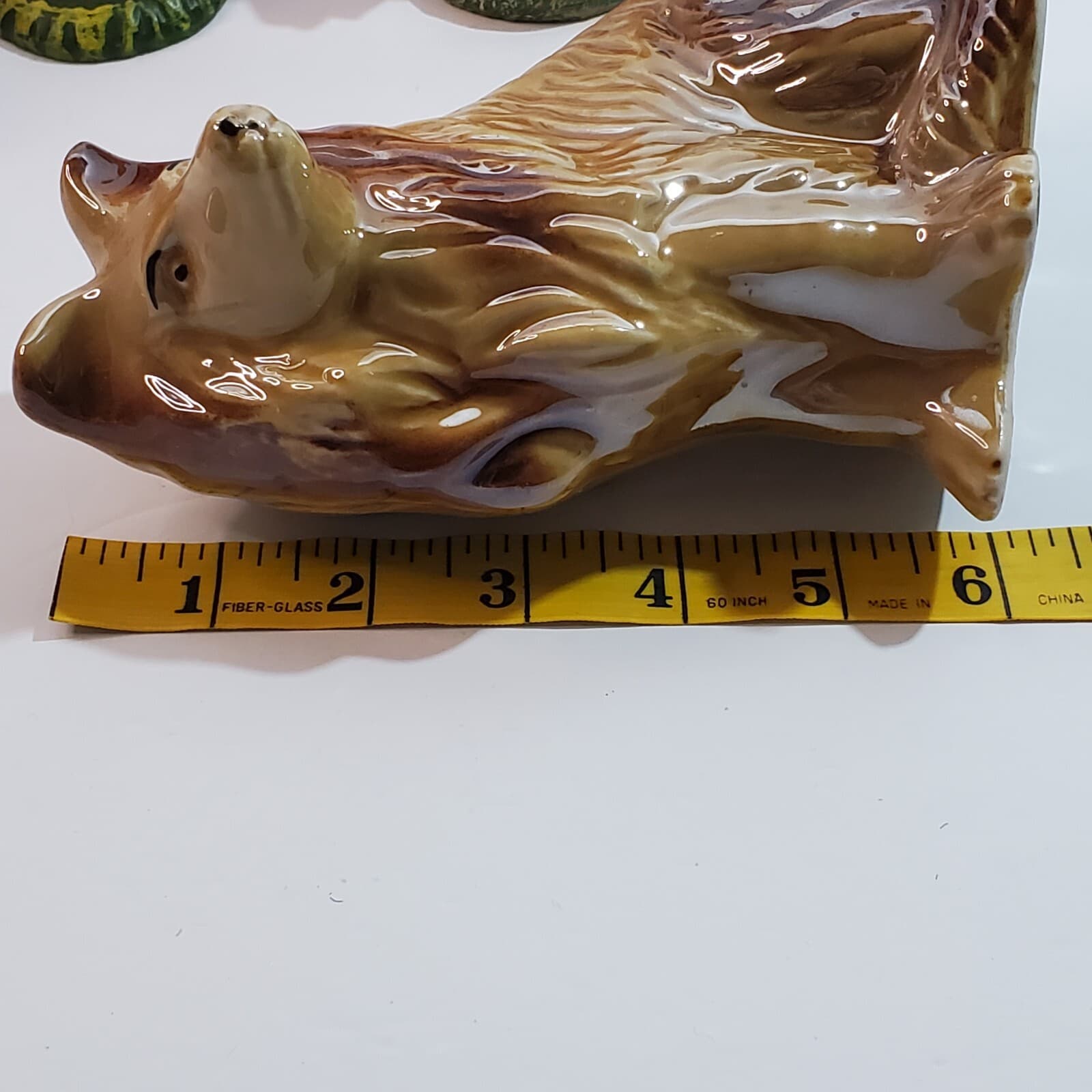 Handcrafted Collectibles MCS Brazil Ceramic Dog COLLIE Brown Tan Figurine 6" - Thumbnail 10
