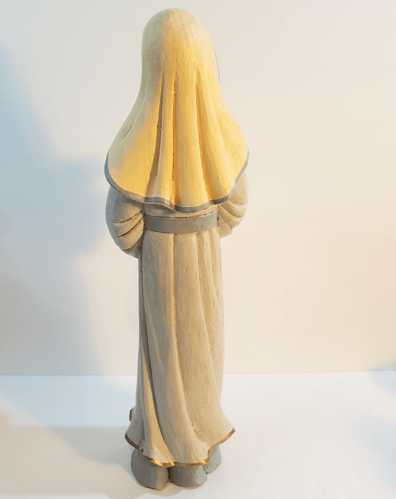 Vtg Midwest Of Cannon Falls 10.5 in Paper Mache Madonna w/Baby Figurine Figure - Thumbnail 6