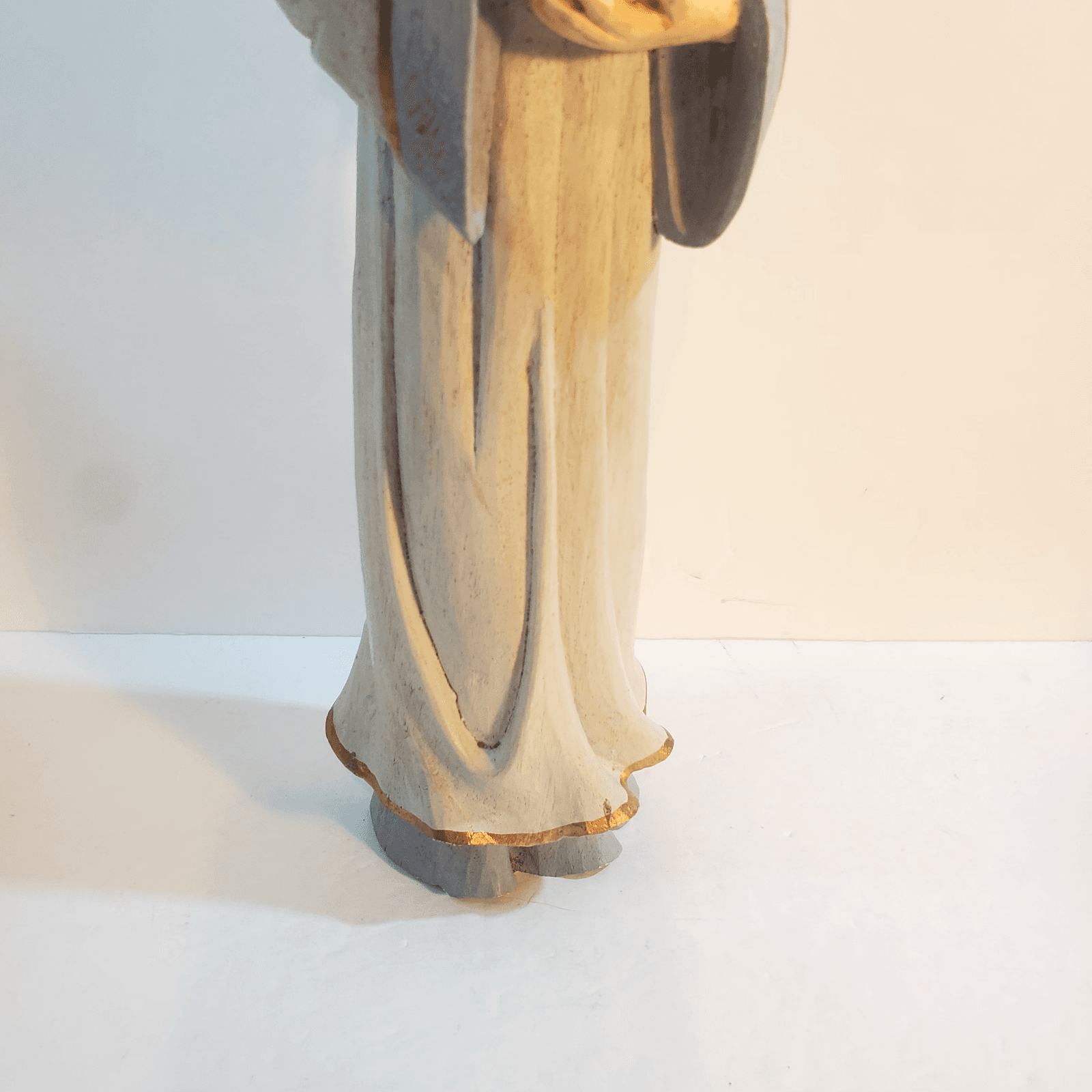 Vtg Midwest Of Cannon Falls 10.5 in Paper Mache Madonna w/Baby Figurine Figure - Thumbnail 4