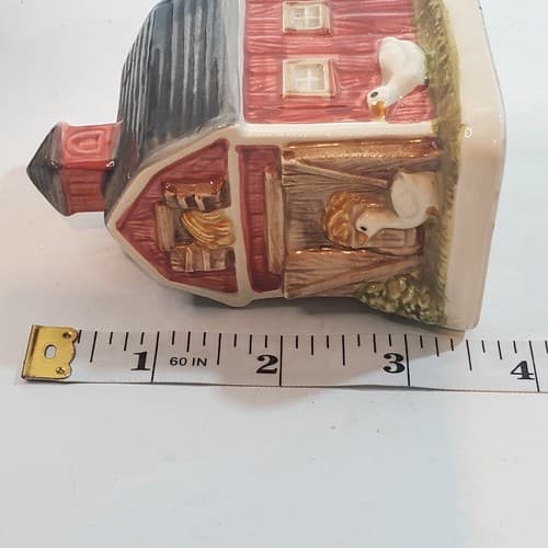 Vintage Gibson Greetings Otagiri Japan Farmhouse Barn Salt & Pepper Shaker Set - Thumbnail 9