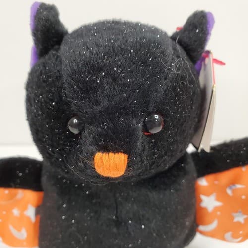 TY Beanie Baby SCAREM the Halloween Bat 5 inch Stuffed Animal Toy w/ Tag - Thumbnail 2