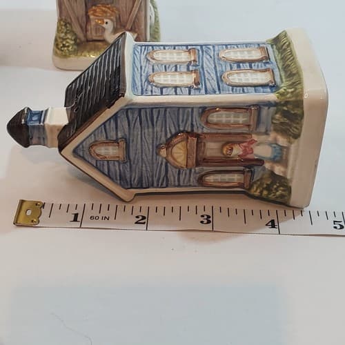 Vintage Gibson Greetings Otagiri Japan Farmhouse Barn Salt & Pepper Shaker Set - Thumbnail 7