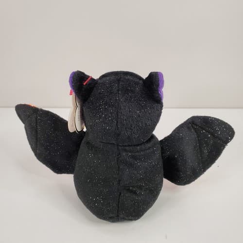 TY Beanie Baby SCAREM the Halloween Bat 5 inch Stuffed Animal Toy w/ Tag - Thumbnail 4