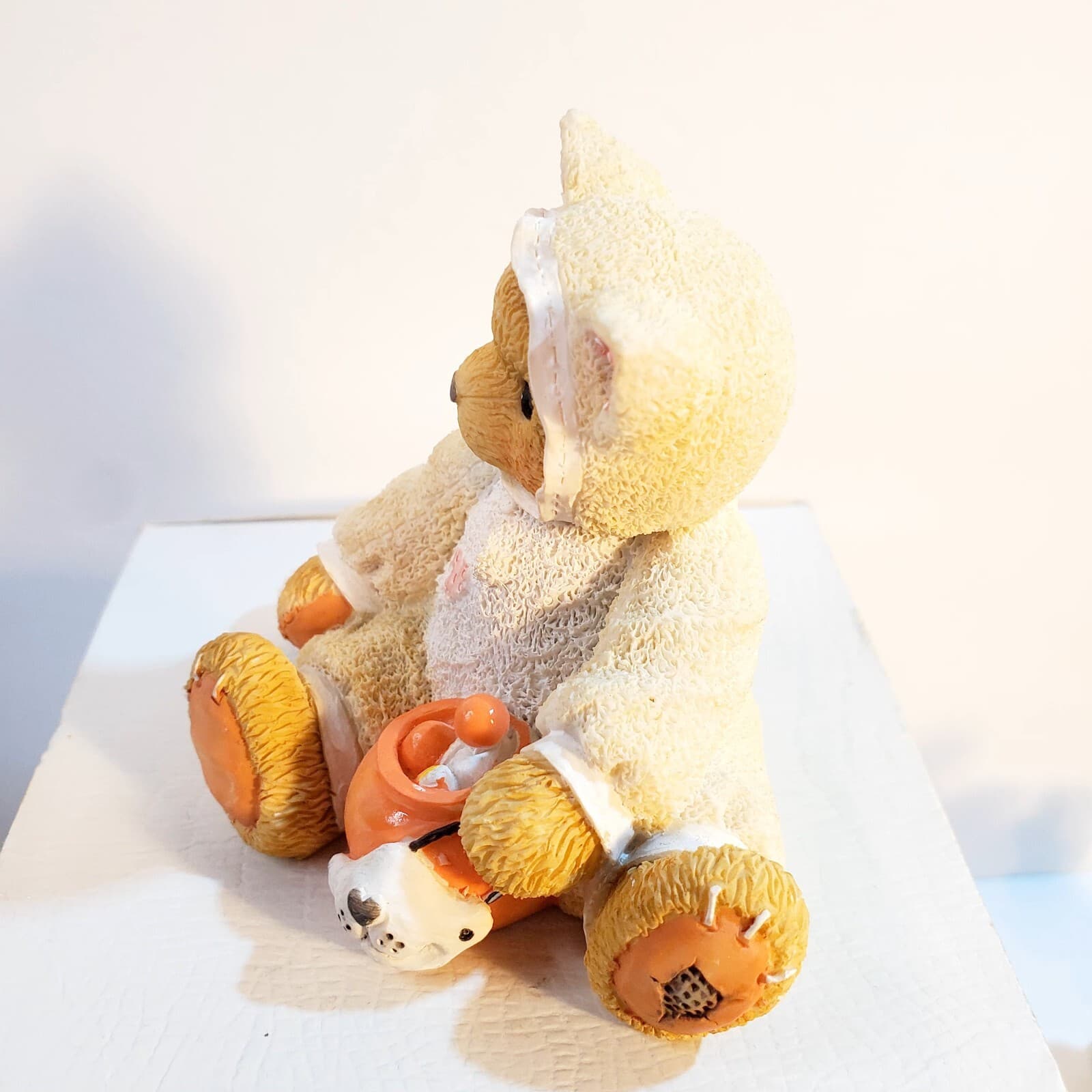 Vintage Cherished Teddies TABITHA 1996 You're The Cats Meow Figurine - Thumbnail 2