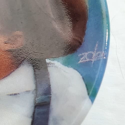 Vintage 1994 Pemberton & Oakes Donald Zolan Miniature Plate Two of A Kind #8335A - Thumbnail 3