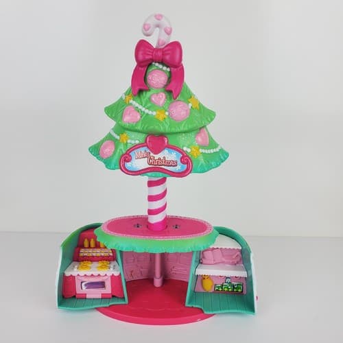 Hasbro 2006 My Little Pony A Very Minty Christmas Tree Pop-Up Playset ONLY 7.5" - Thumbnail 2