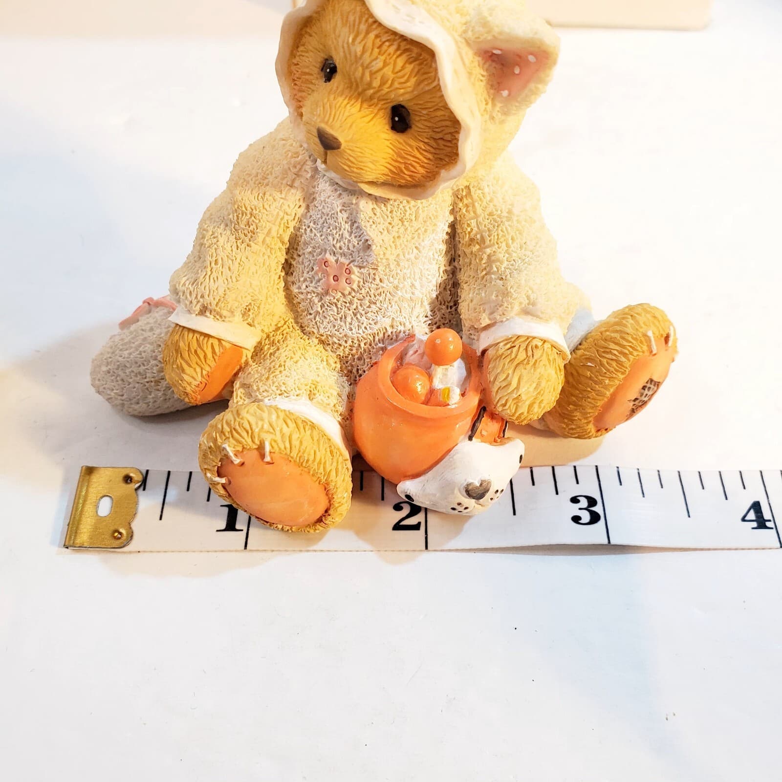 Vintage Cherished Teddies TABITHA 1996 You're The Cats Meow Figurine - Thumbnail 6