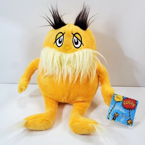 KOHL'S CARES 2020 Dr. Seuss THE LORAX 12" Plush Stuffed Animal With Tags - Thumbnail 2