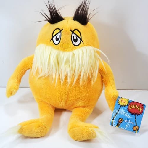 KOHL'S CARES 2020 Dr. Seuss THE LORAX 12" Plush Stuffed Animal With Tags