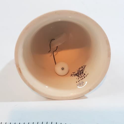 Vintage Mason's Ironstone China Nabob Floral Dinner Bell Made In England - Thumbnail 6