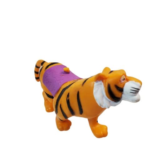 Vintage 1992 Rajah the Tiger Aladdin Toy Figure Disney Burger King Cake Topper - Thumbnail 2