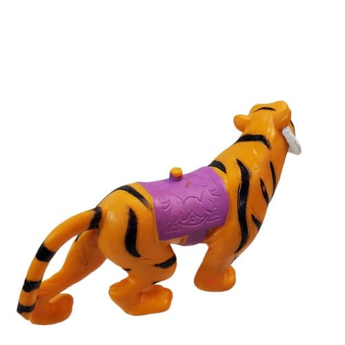 Vintage 1992 Rajah the Tiger Aladdin Toy Figure Disney Burger King Cake Topper - Thumbnail 3