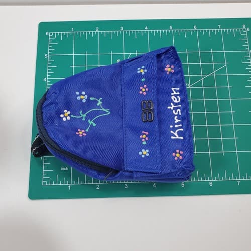 Vintage American Girl Kirsten Bookbag Backpack 1991 Flowers - Thumbnail 5
