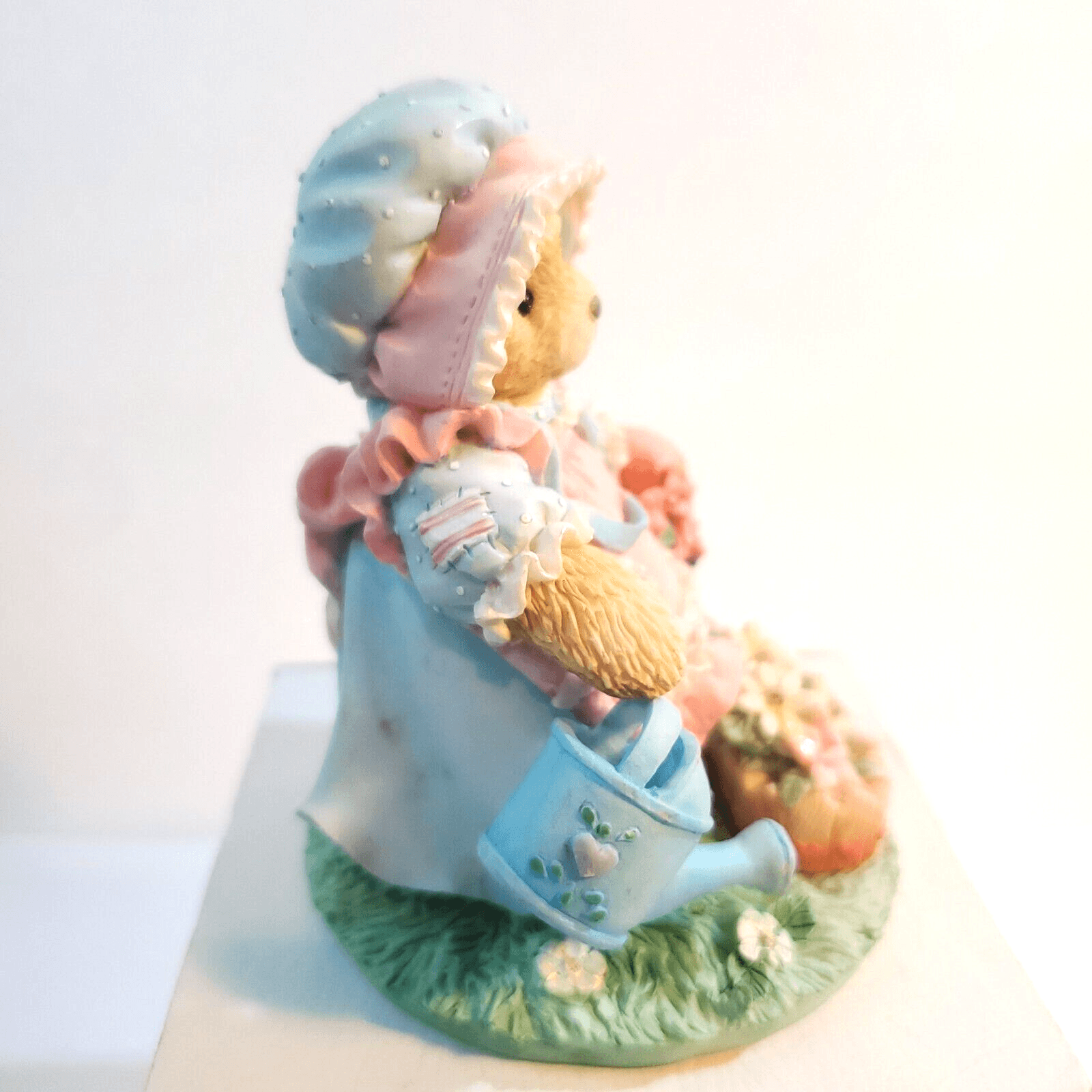 Vintage 1993 Cherished Teddies Mary Mary Quite Contrary Figure Friendship Blooms - Thumbnail 3