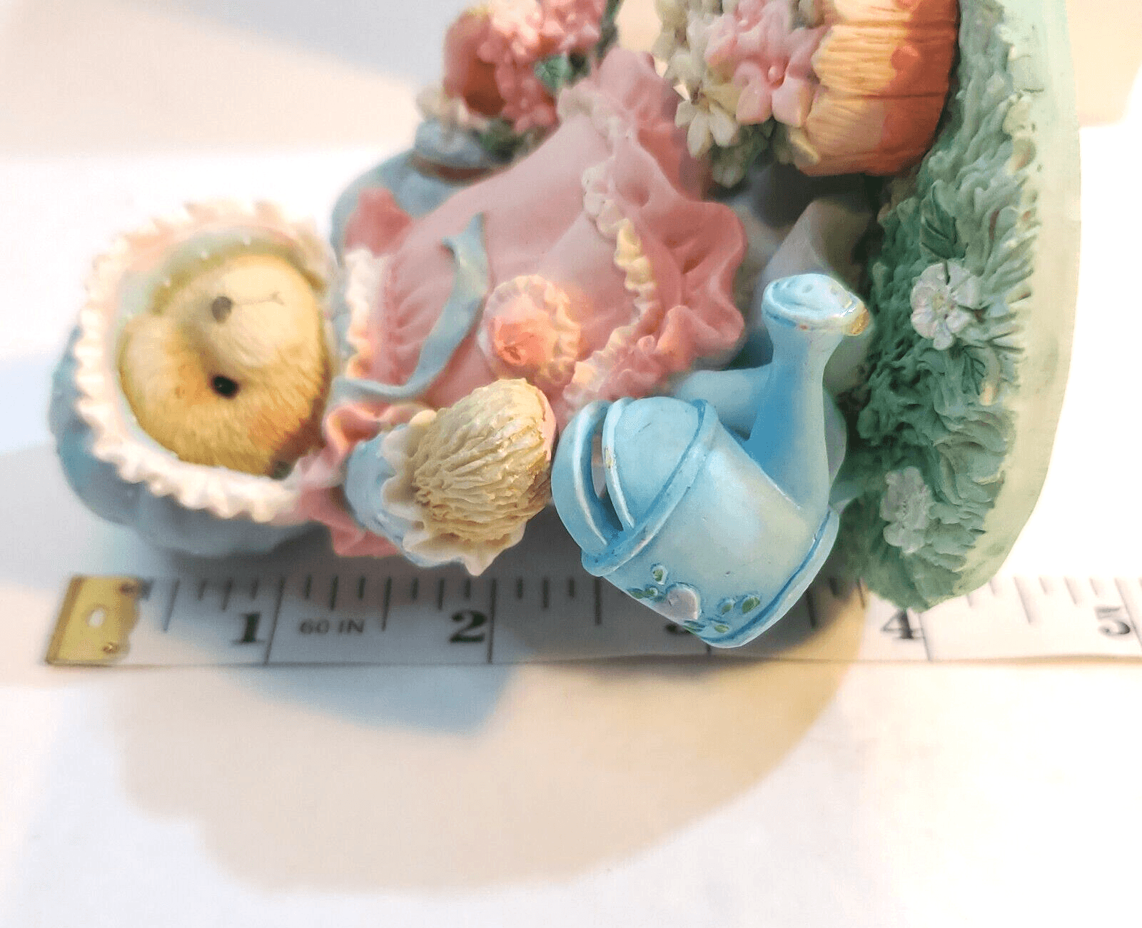Vintage 1993 Cherished Teddies Mary Mary Quite Contrary Figure Friendship Blooms - Thumbnail 8