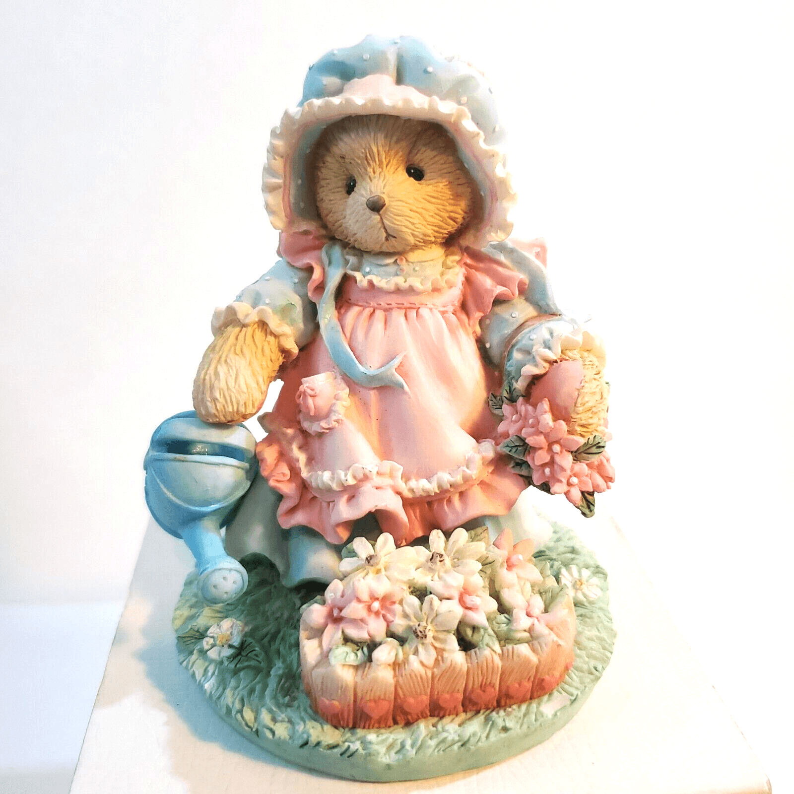 Vintage 1993 Cherished Teddies Mary Mary Quite Contrary Figure Friendship Blooms