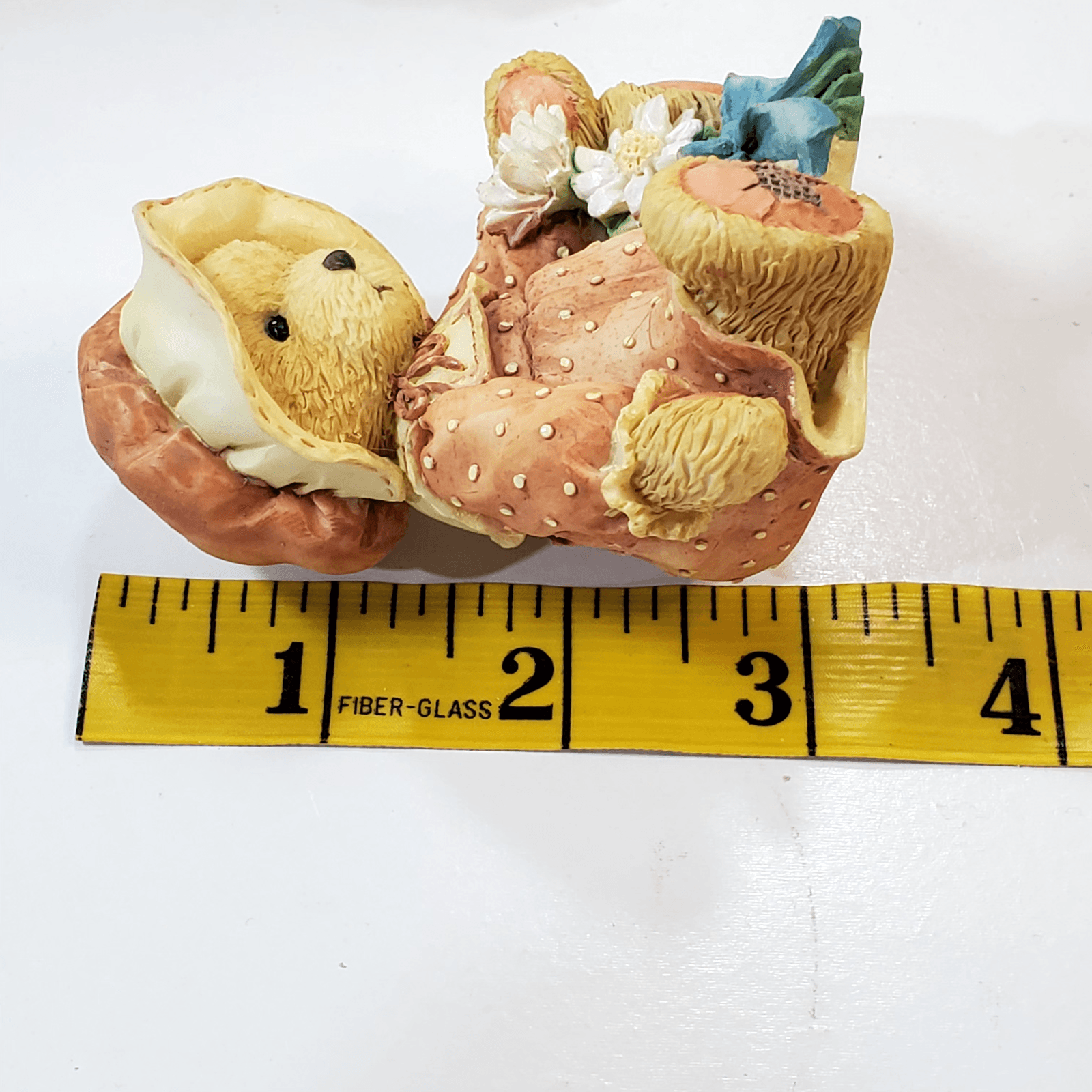 Vintage Cherished Teddies Prudence Pilgrim Figure Thanksgiving Teddy Bear 1993 - Thumbnail 9