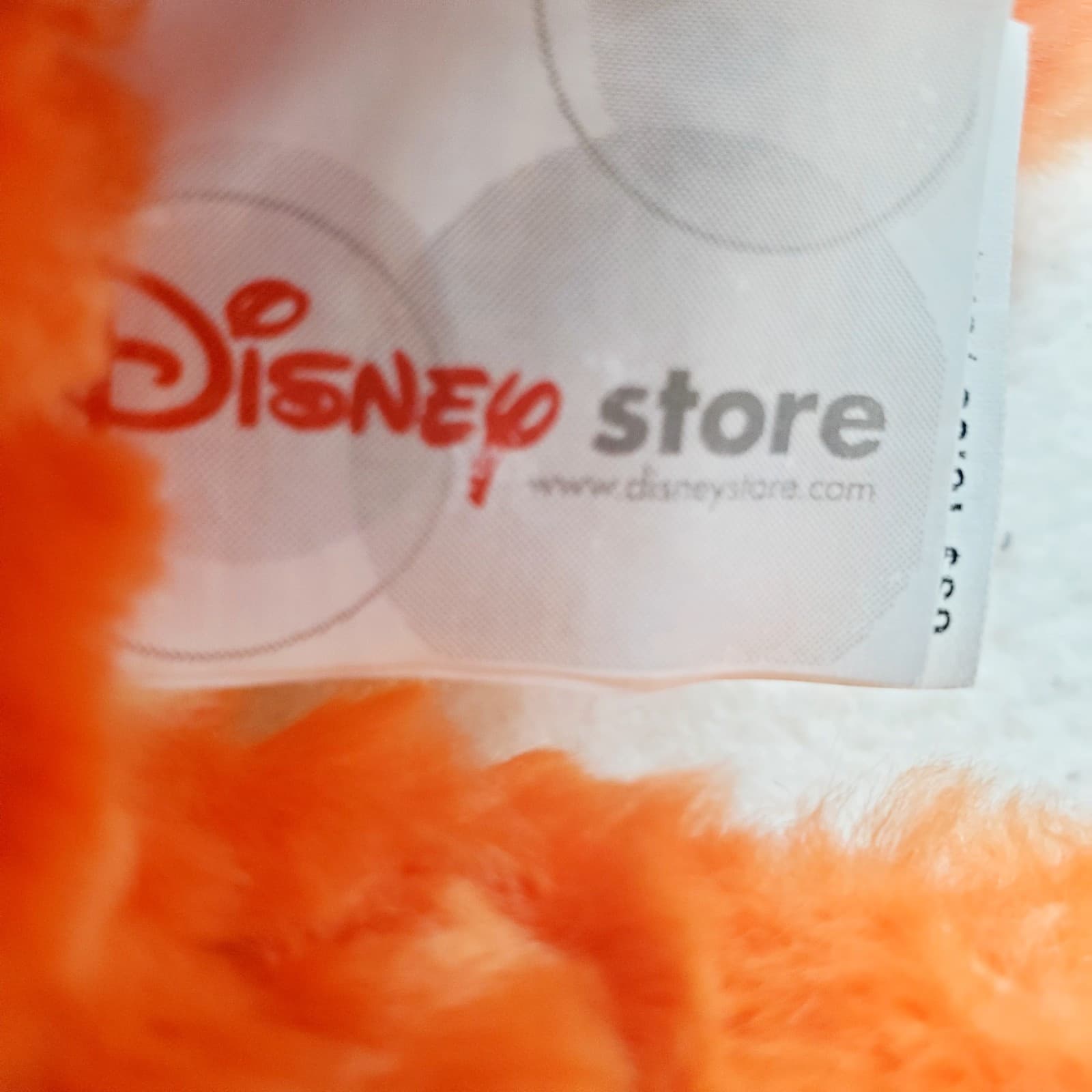Vtg DISNEY STORE Fluffy MG Lying TIGGER PLUSH Winnie The Pooh Stuffed Animal Toy - Thumbnail 7